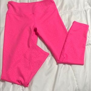 Zyia pink leopard leggings
